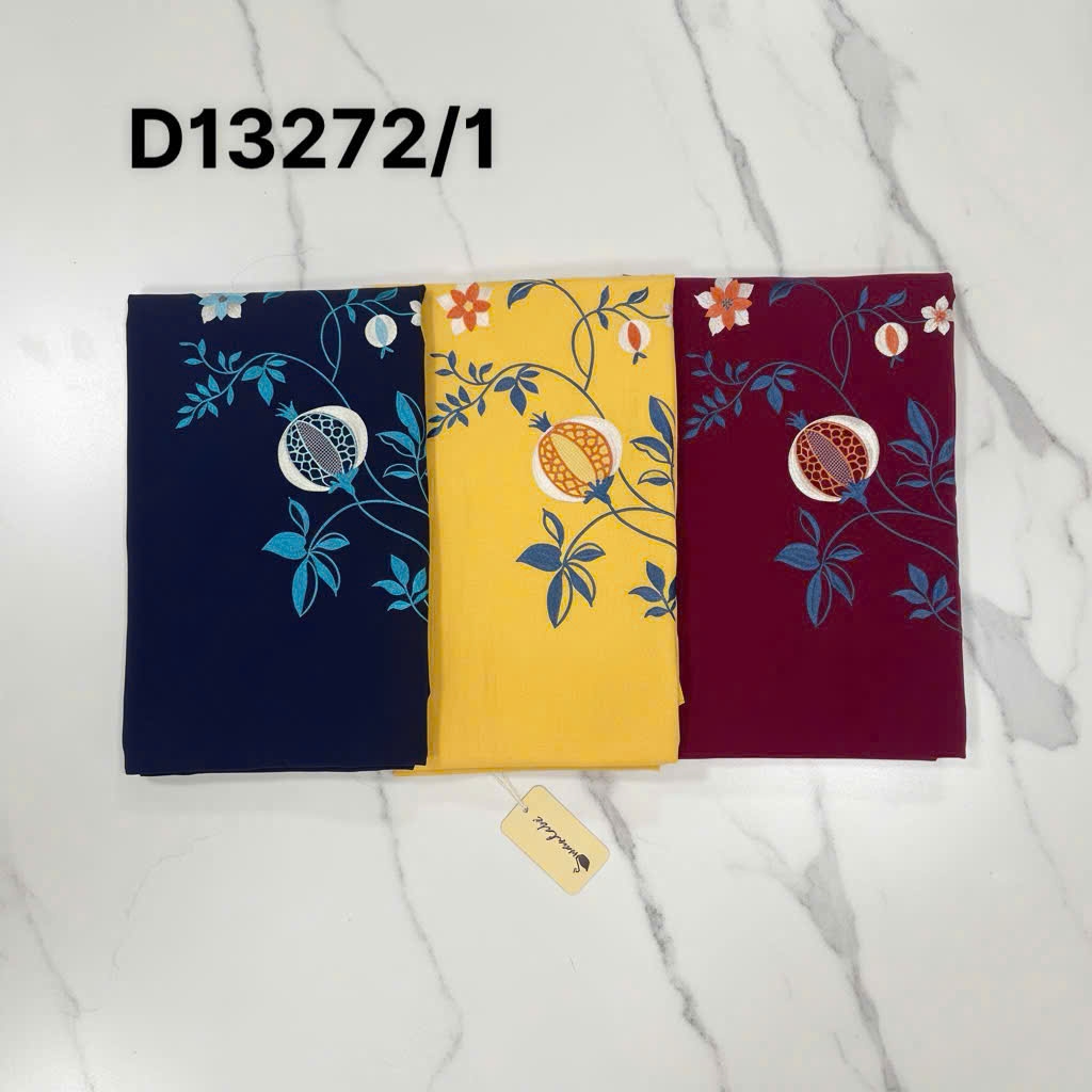 SWANLAKE | Váy Đầm Nữ Maxi Suông Sát Nách Cổ Sơ Mi Vải Linen Thêu Hoa Cao Cấp Đi Tiệc D13272LW01