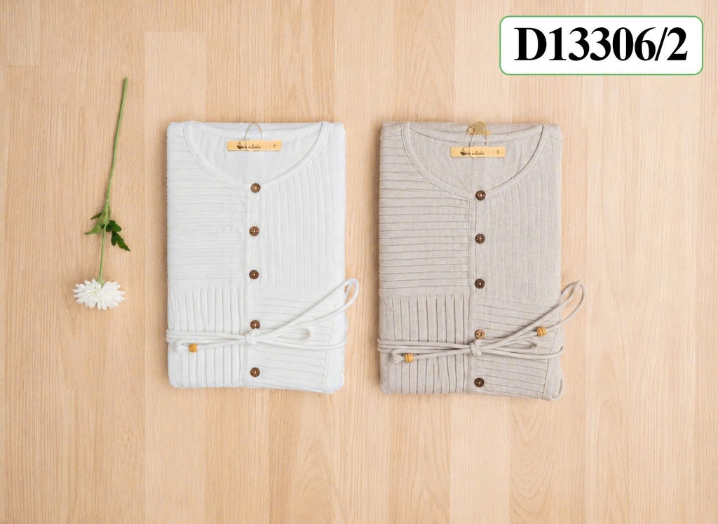 SWANLAKE | Váy Đầm Nữ Suông Cổ Tròn Cài Nút Tay Lỡ Vải Linen Dây Thắt Eo Công Sở Thanh Lịch D13306LW01