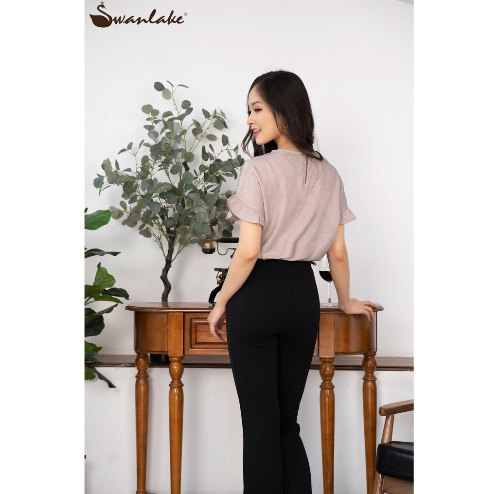 Áo kiểu nữ cotton Swanlake - A09871LW01