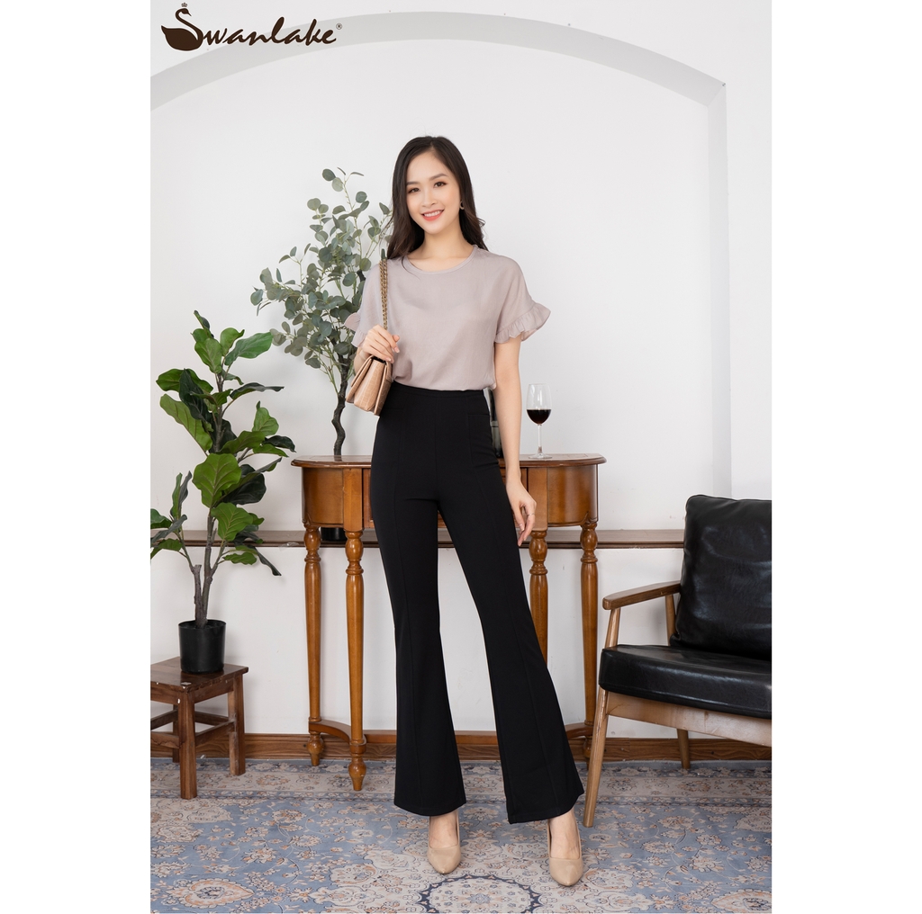 Áo kiểu nữ cotton Swanlake - A09871LW01