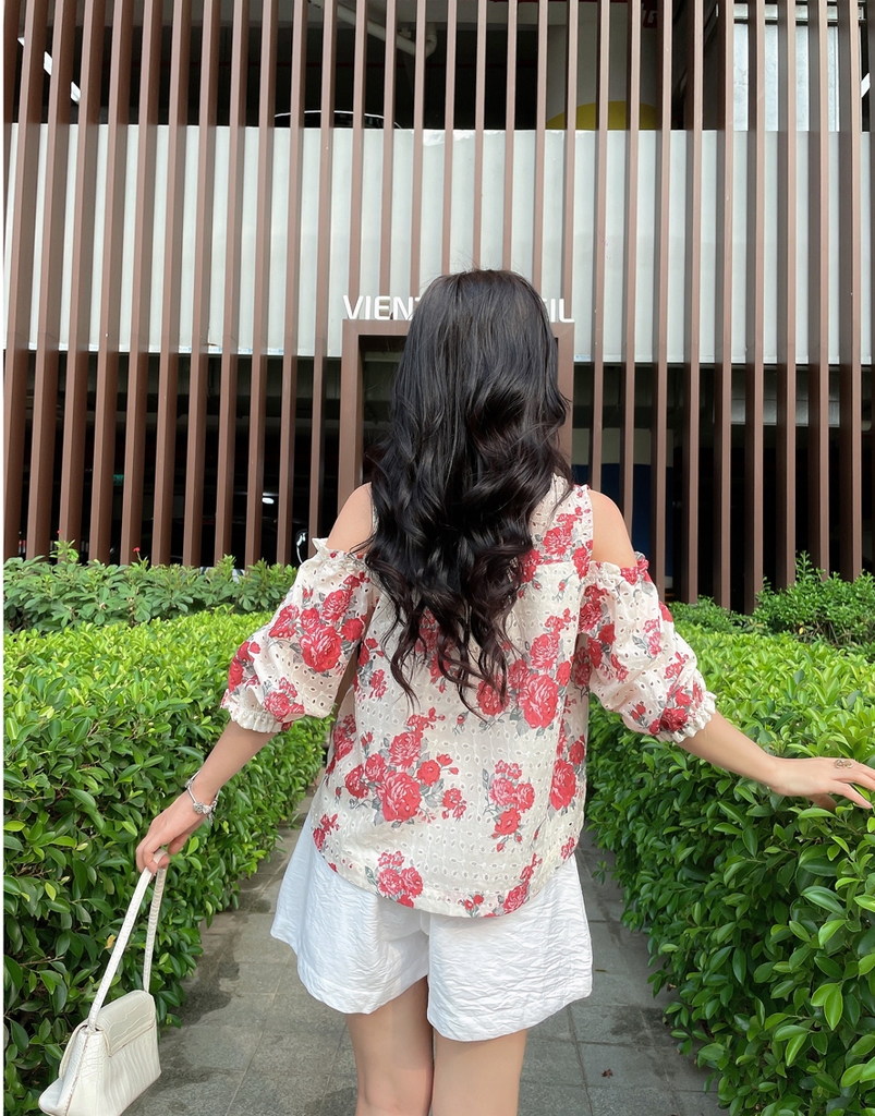 Quần Short Lưng Thun Nẹp Gài Nút Swanlake - Q10687LW01