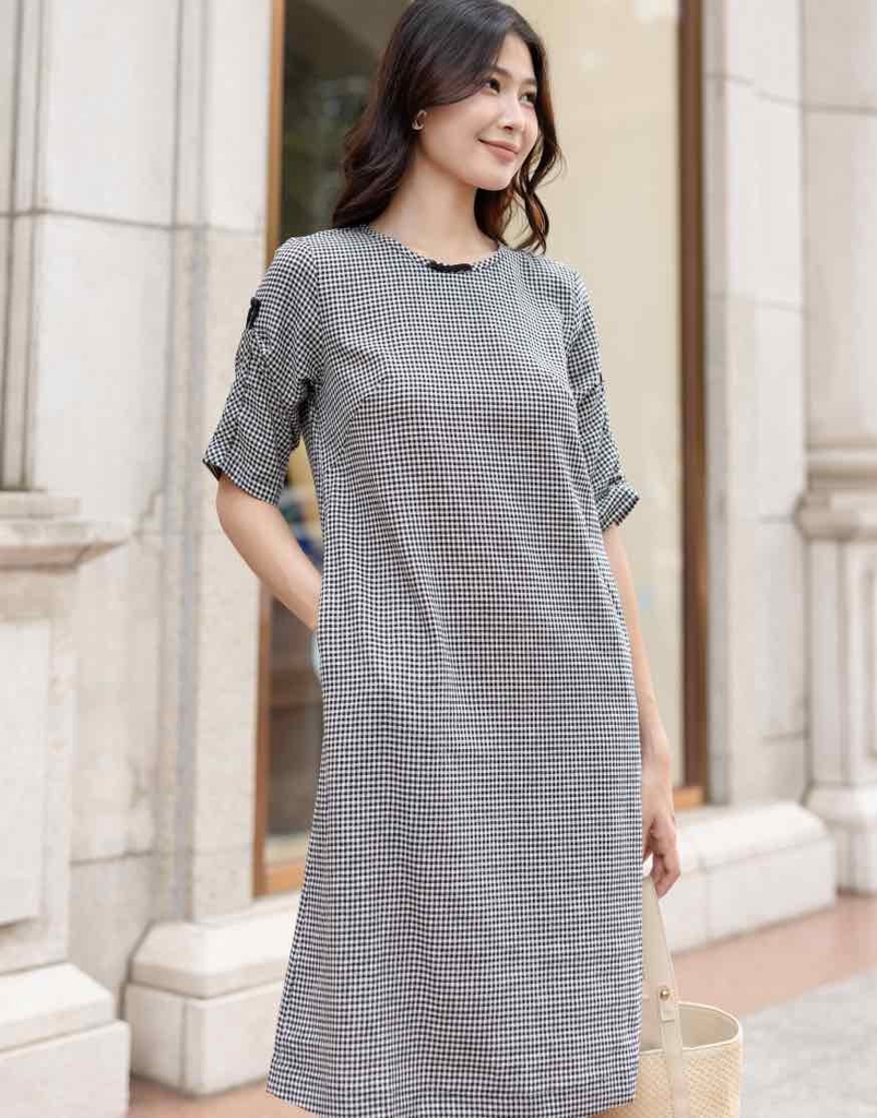 Đầm Suông Caro Cotton Swanlake - D11678LW01