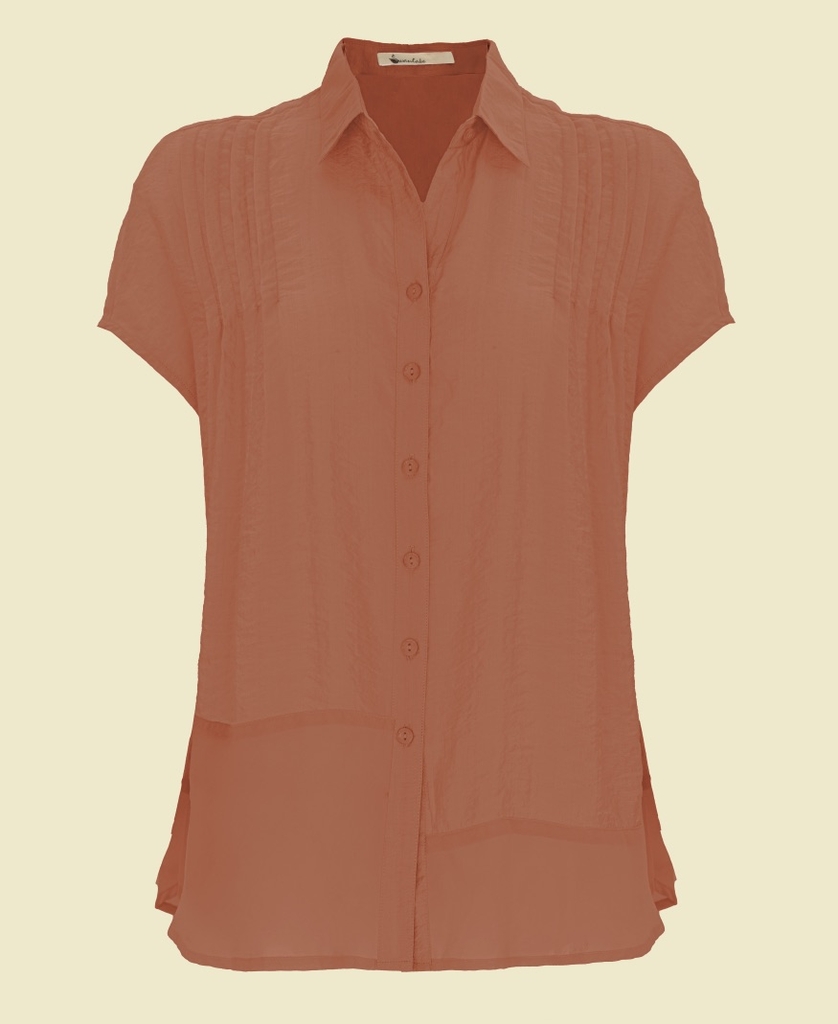 Áo Sơ Mi Sát Nách Vải Tơ Swanlake - A11355LW02