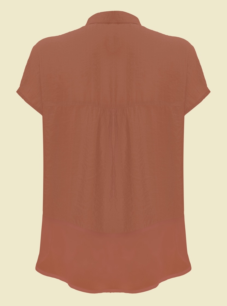 Áo Sơ Mi Sát Nách Vải Tơ Swanlake - A11355LW02