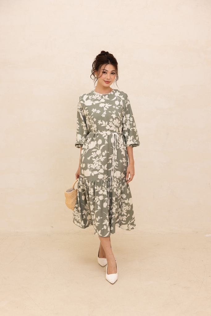 Đầm Nữ Maxi Hè Phom Dài Cột Dây Swanlake - D12454LW01