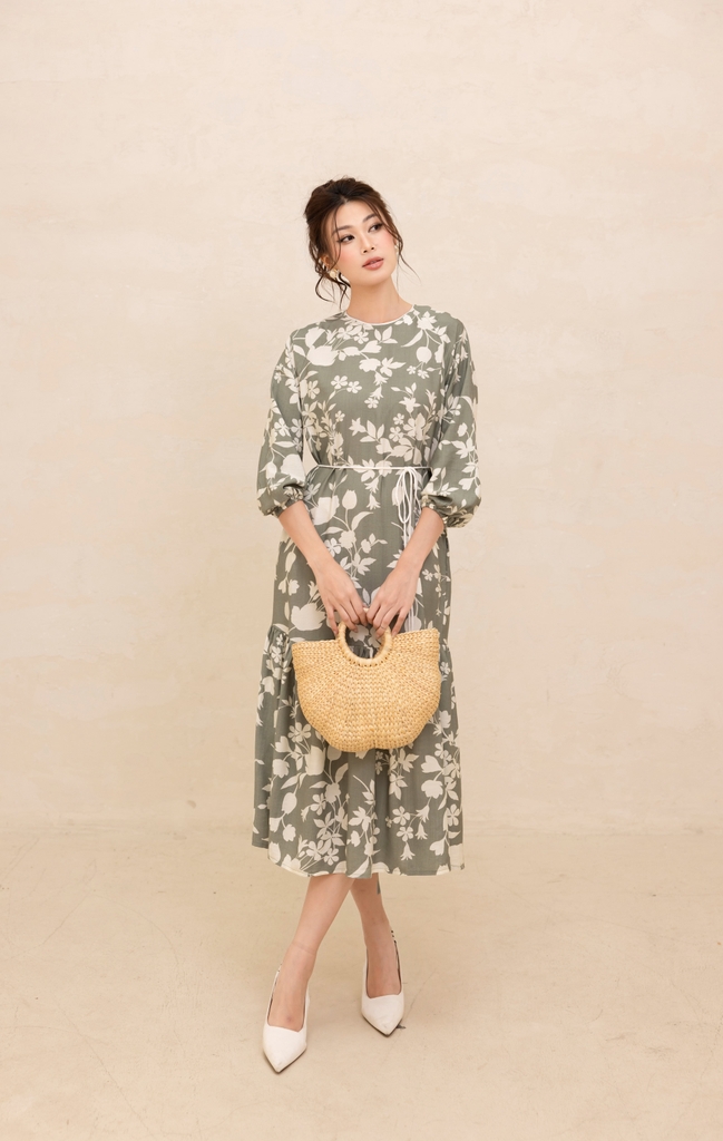 Đầm Nữ Maxi Hè Phom Dài Cột Dây Swanlake - D12454LW01