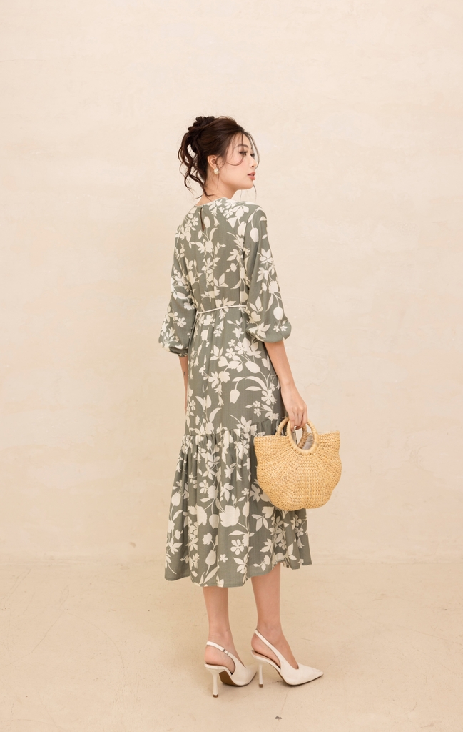 Đầm Nữ Maxi Hè Phom Dài Cột Dây Swanlake - D12454LW01