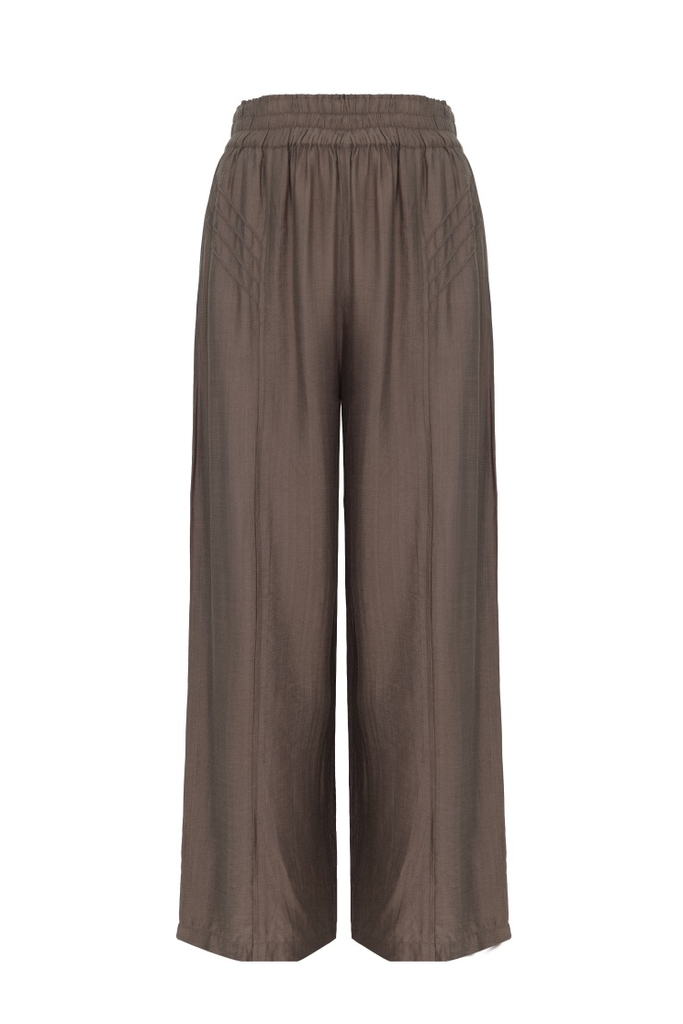 Quần Suông Lụa Hàn Swanlake - Q11429LW01