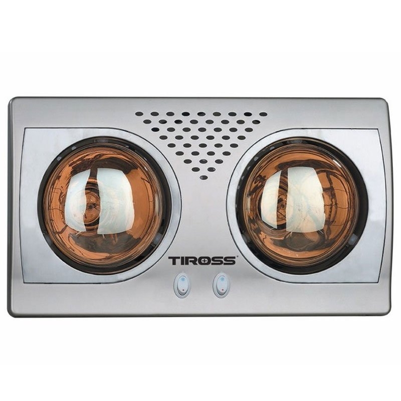 Đèn sưởi nhà tắm TIROSS 2 bóng 550W TS9291