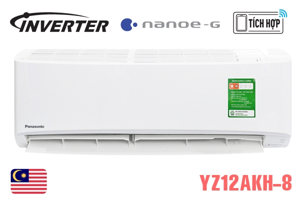 Điều hòa Panasonic 2 chiều 12.000BTU inverter YZ12AKH-8 [2024]