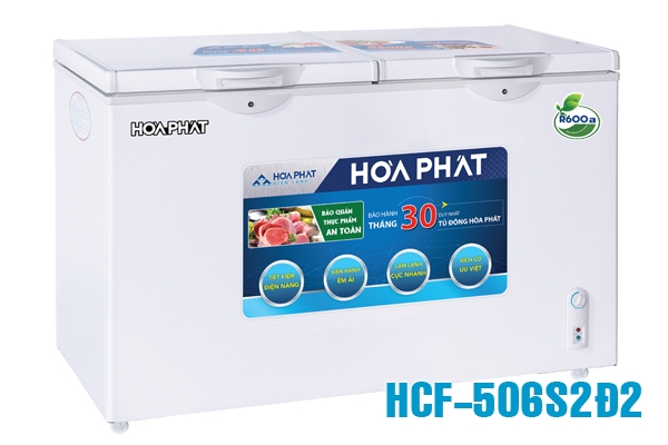 Tủ đông Hòa Phát 2 ngăn 205l dàn Đồng HPF BD6205
