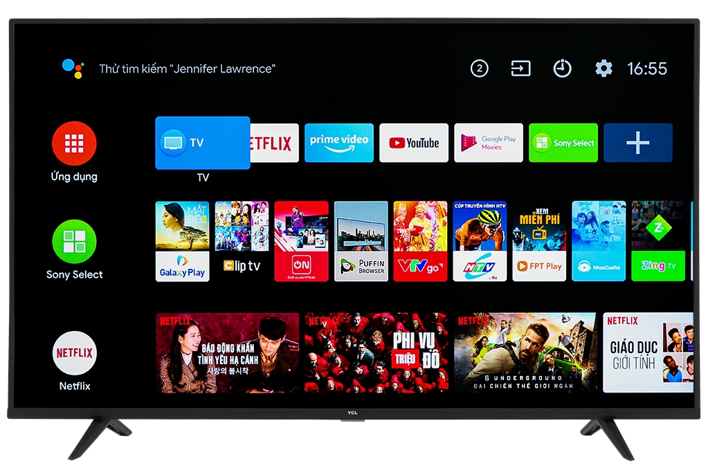 Android Tivi TCL 4K 55 inch 55T66