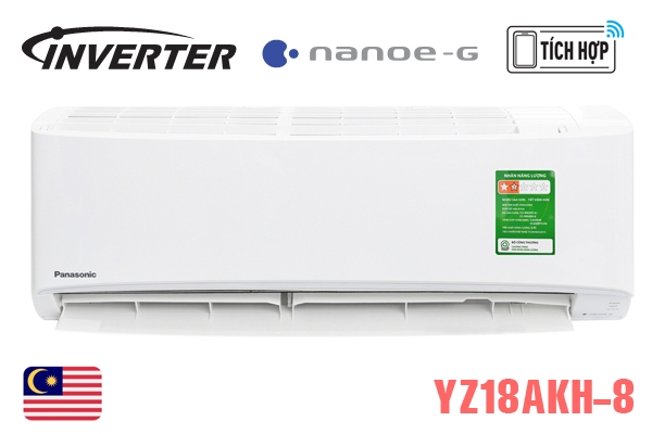Điều hòa Panasonic 2 chiều 18.000BTU inverter YZ18AKH-8 [2024]