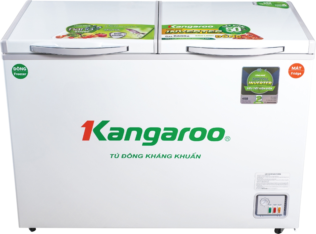 Tủ đông kháng khuẩn Kangaroo 252 Lít KG400NC2