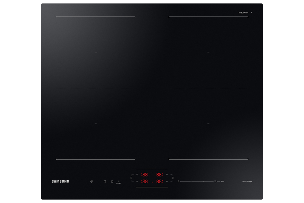 Bếp Từ NZ64B5066FK/SV Vùng Nấu Linh Hoạt Dual Flex 7.4 KW, Màu Đen