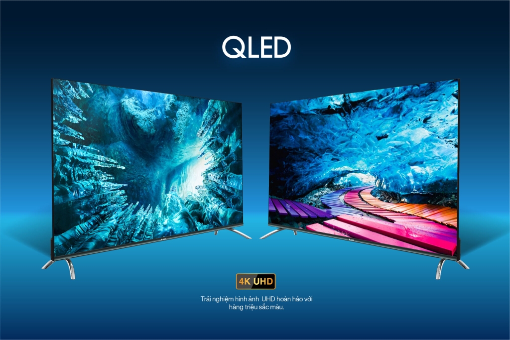 Smart Tivi QLED Asher 4K UHD 55 Inch A-55GQ7900