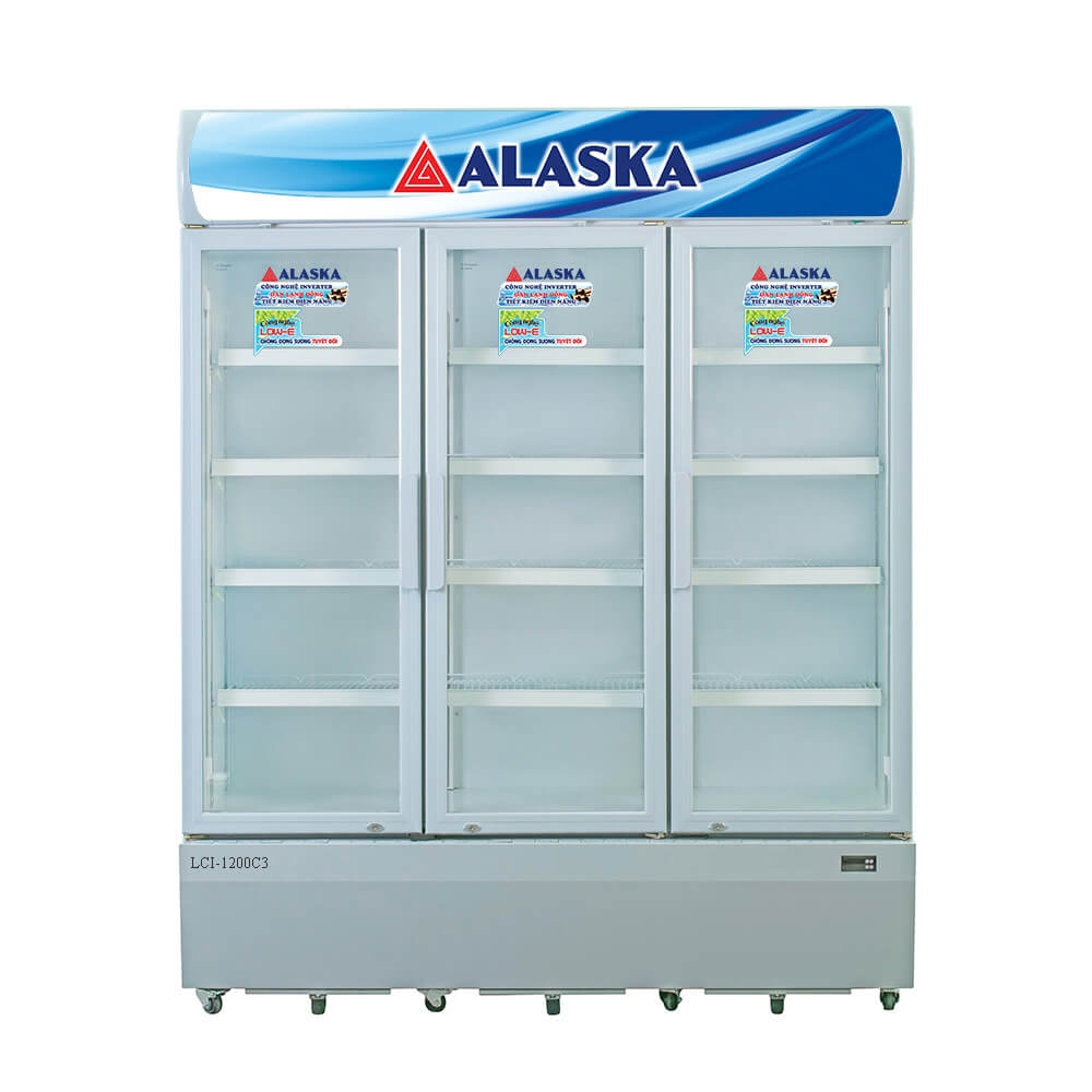 Tủ mát Alaska Inverter LCI-1200C3 1400 lít 3 cánh