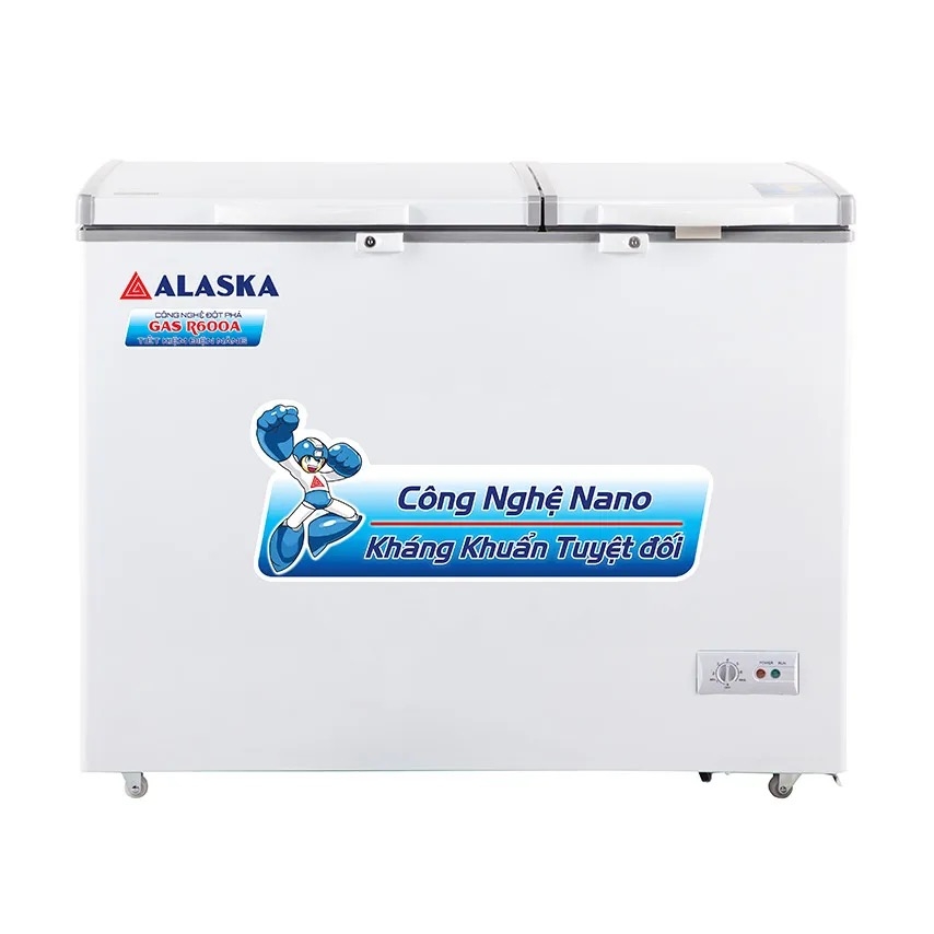 Tủ đông mát Alaska BCD-3571 ngăn đông lớn