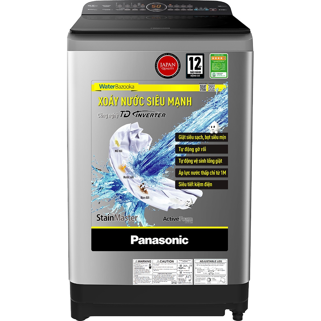 Máy giặt Panasonic Inverter 8.5 Kg NA-FD85X1LRV