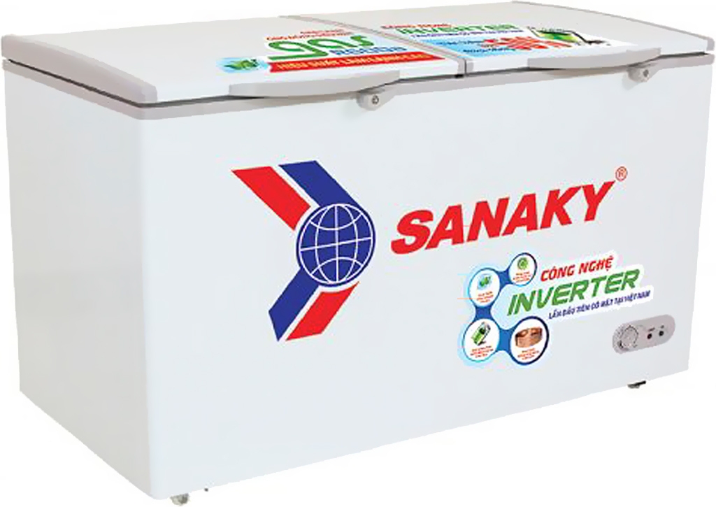 Tủ đông Sanaky Inverter 305 lít VH-4099A4KD