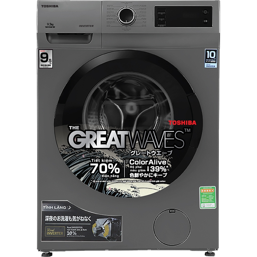 Máy giặt Toshiba Inverter 9.5 kg TW-T23BU105UWV(MG)