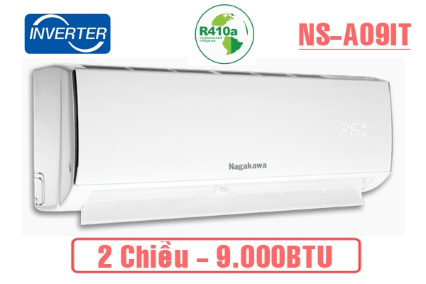 Điều hòa Nagakawa 9000BTU 2 chiều Inverter NIS-A09R2H11