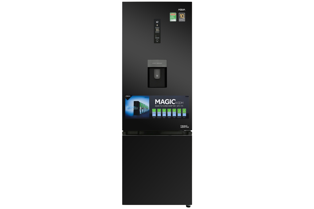 Tủ lạnh Aqua Inverter 324 lít AQR-IW378EB (BS)
