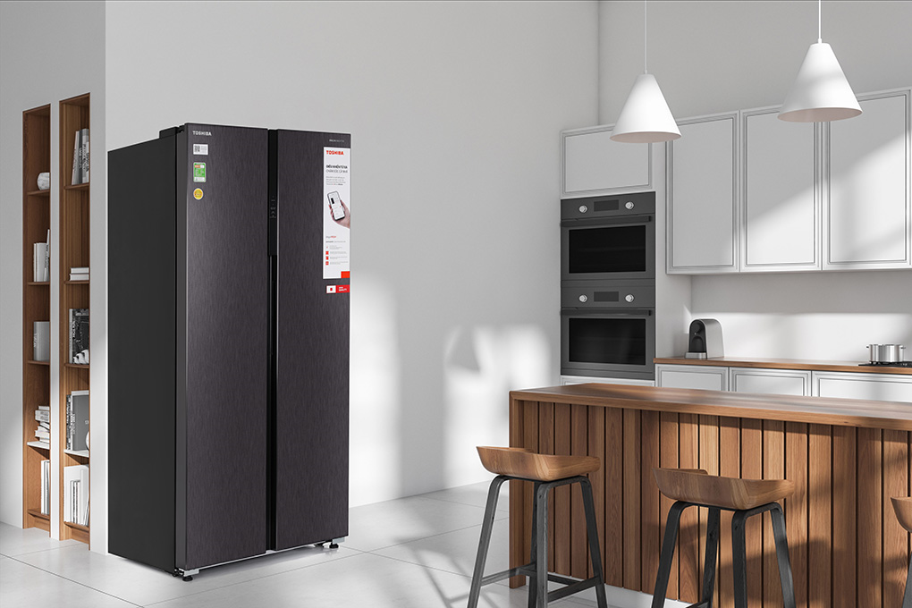 Tủ lạnh Toshiba Inverter 460 lít GR-RS600WI-PMV(37)-SG