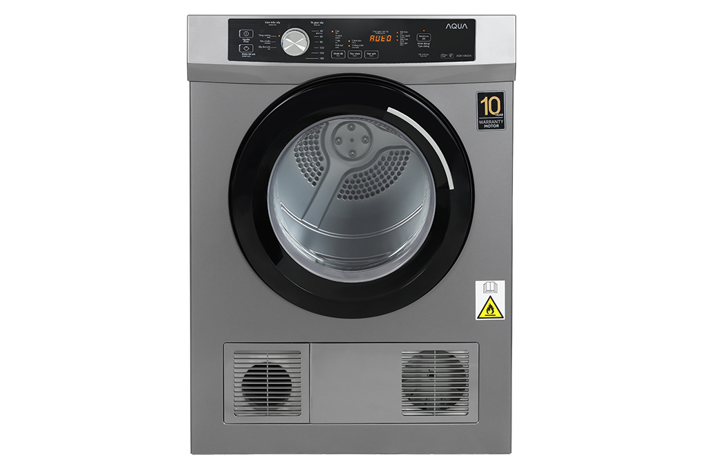Máy sấy thông hơi Aqua 8 kg AQH-V800H SS