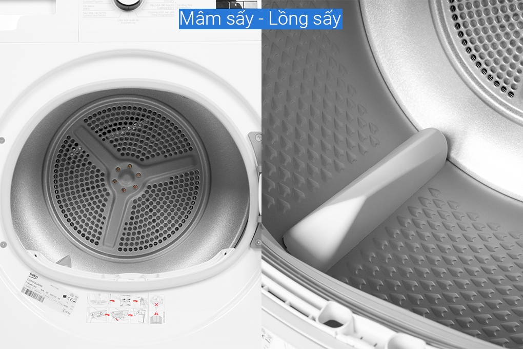 Máy sấy ngưng tụ Beko 8 Kg DU8133GA0W | Công ty TNHH Điện Máy ECC Việt Nam