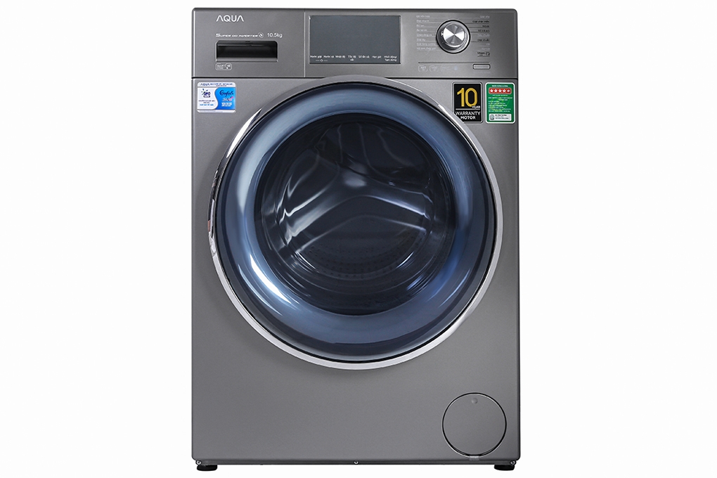 Máy giặt Aqua 10.5 KG AQD-DD1050E.S