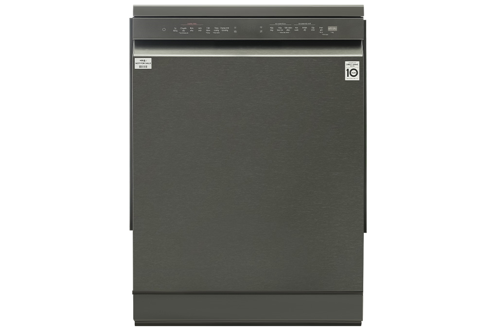 Máy rửa bát LG TrueSteam™ màu đen LDT14BLA4