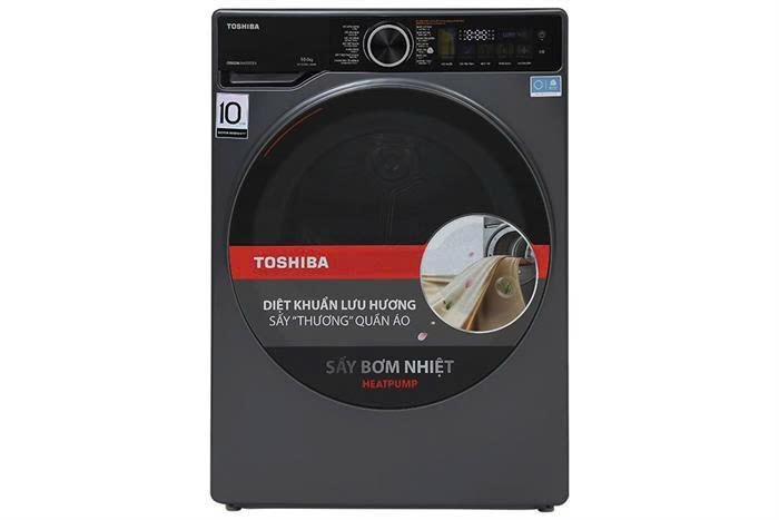 Máy sấy bơm nhiệt Toshiba 10 kg TD-T25BS110HWV(MG)