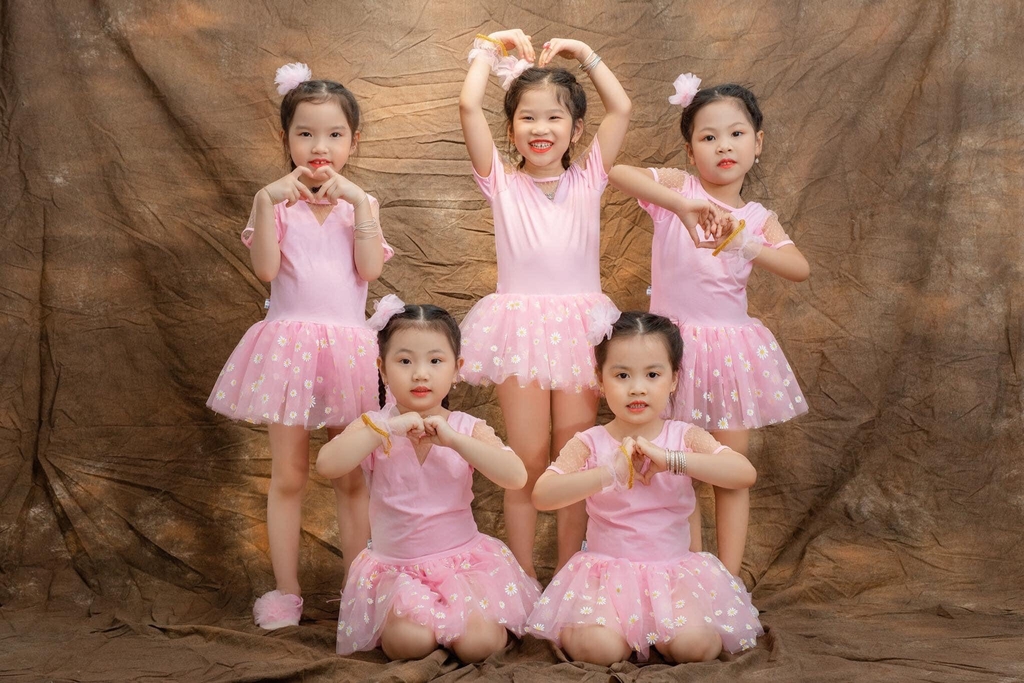 Váy múa ballet nữ - Trắng - Trang phục biểu diễn Hoa Mai