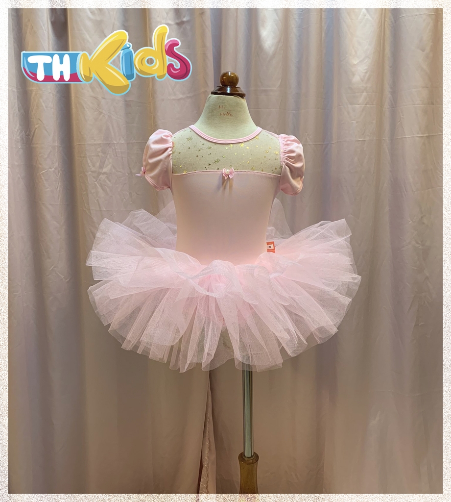 Đầm múa ballet bé gái Ginger World PD342 - Đen