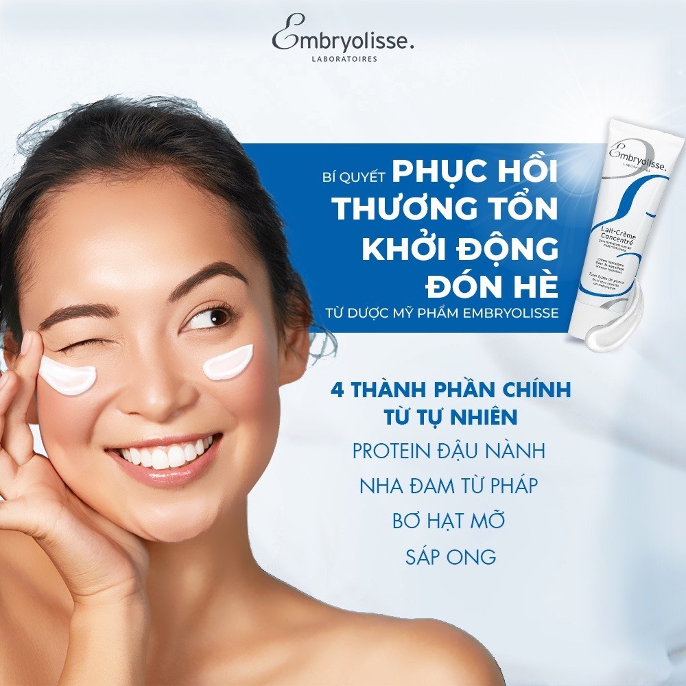 Kem Dưỡng dưỡng Ẩm Phục Hồi Da Embryolisse Lait Creme Concentre 75ml | LYO SHOP - Beauty & Heath