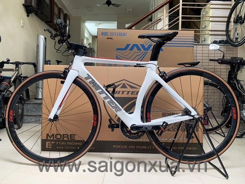 Xe đạp thể thao Road bike tay lái ngang TWITTER R3 2023 Khung full
