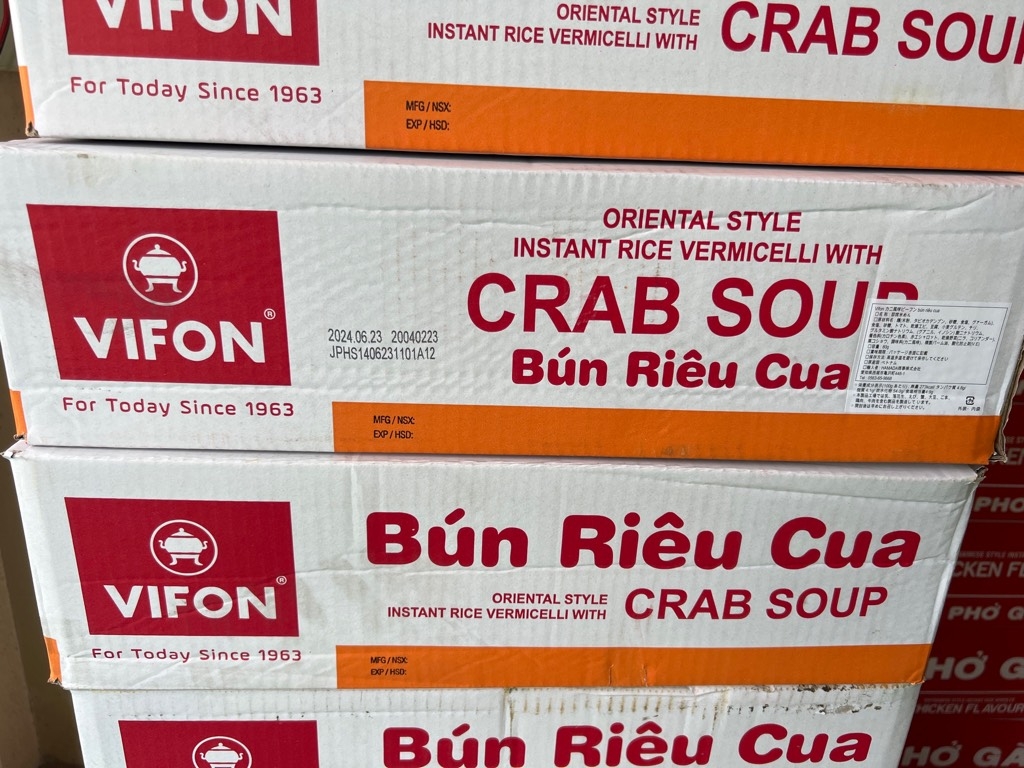 Bún riêu cua ăn liền vifon