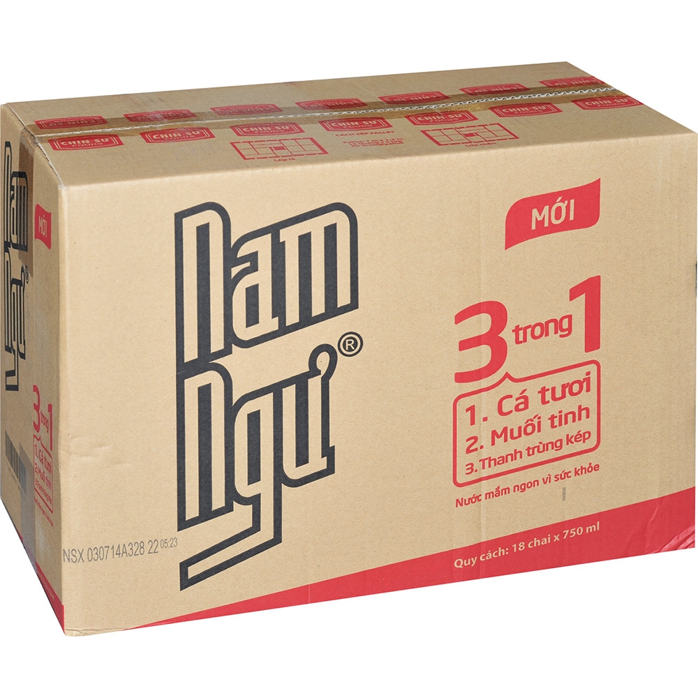 Nước mắm nam ngư MAS チンスナムヌ－ヌクマム (750ml)