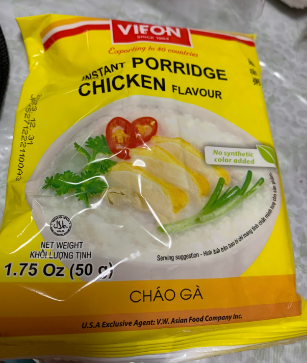 Cháo gà ăn liền Vifon (gói)