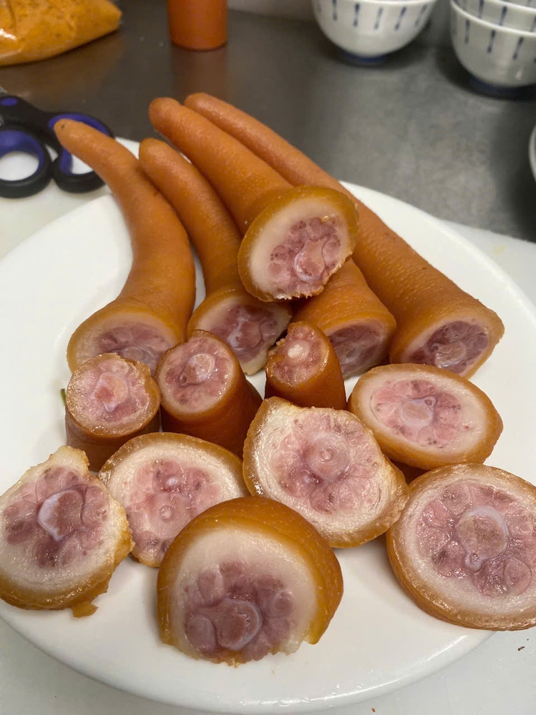 Đuôi heo ủ xì dầu