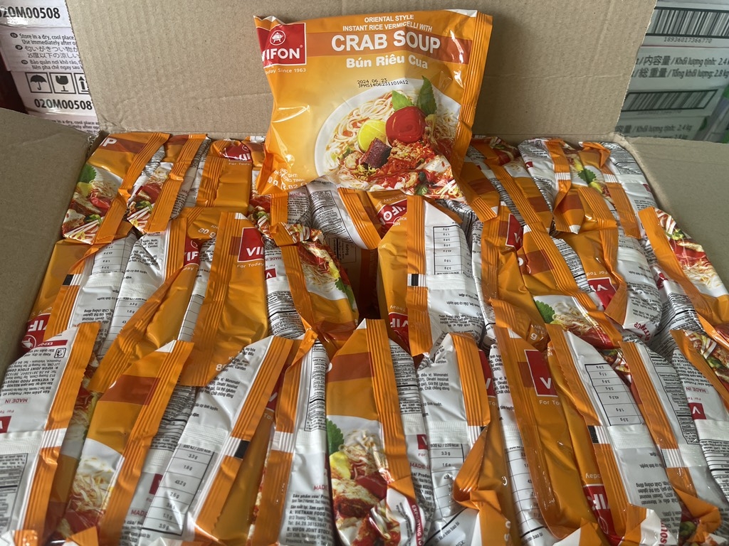 Bún riêu cua ăn liền vifon