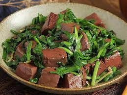 Huyết vịt luộc sẵn 鴨 の血 (300gr)