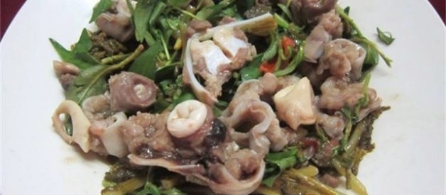 Cuống họng　豚のど