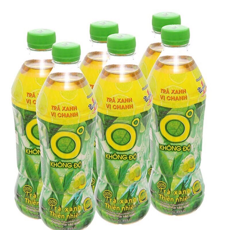 Trà xanh không độ 500ml Barcode 8936193070280