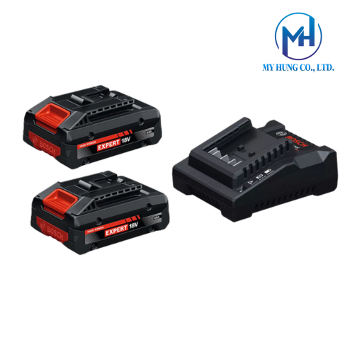 Combo 2 Pin GBA18V-20 và Bộ Sạc GAL 18V-20 (II) Bosch 1600A03C0S