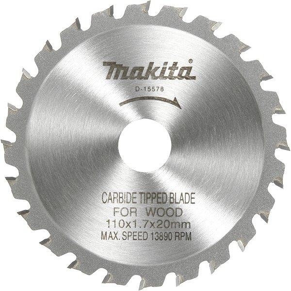 LƯỠI CƯA GỖ MAKITA D-15578 (110MM/24RĂNG/20MM)