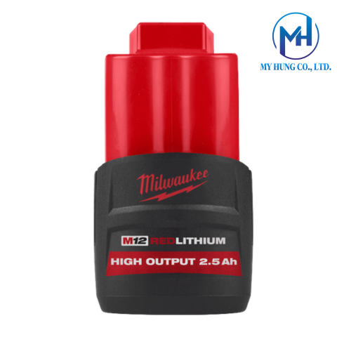 Pin 12V 2.5Ah Milwaukee M12 HB2.5
