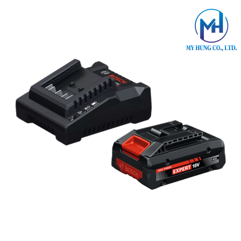 Bộ Sạc GAL 18V-20 (II) và 1 Pin 18V 2.0Ah (GBA18V-20) Bosch 1600A03C0H