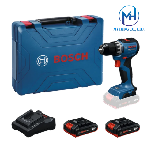 Máy khoan động lực dùng pin 18V Bosch GSB 18V-52 (2 Pin 2.0Ah, 1 Sạc)